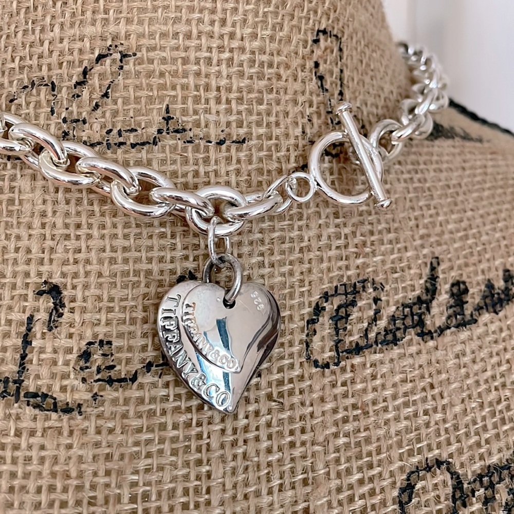 Toggle Double Hearts Necklace set